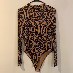 Printed Body Suit